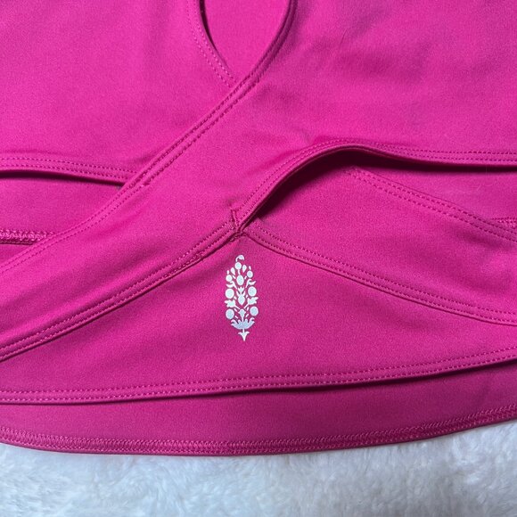 FP Movement Dragonfruit Pink Crisscross Sports Bra Cutout Back Women’s M‎ NWT - Picture 5 of 6